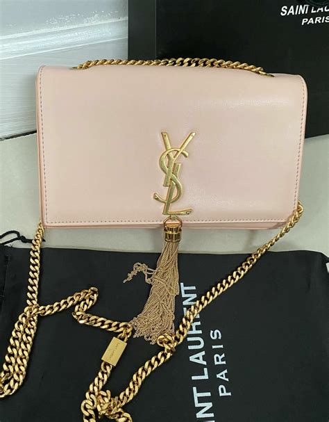 ysl light pink bag|ysl pink crossbody bag.